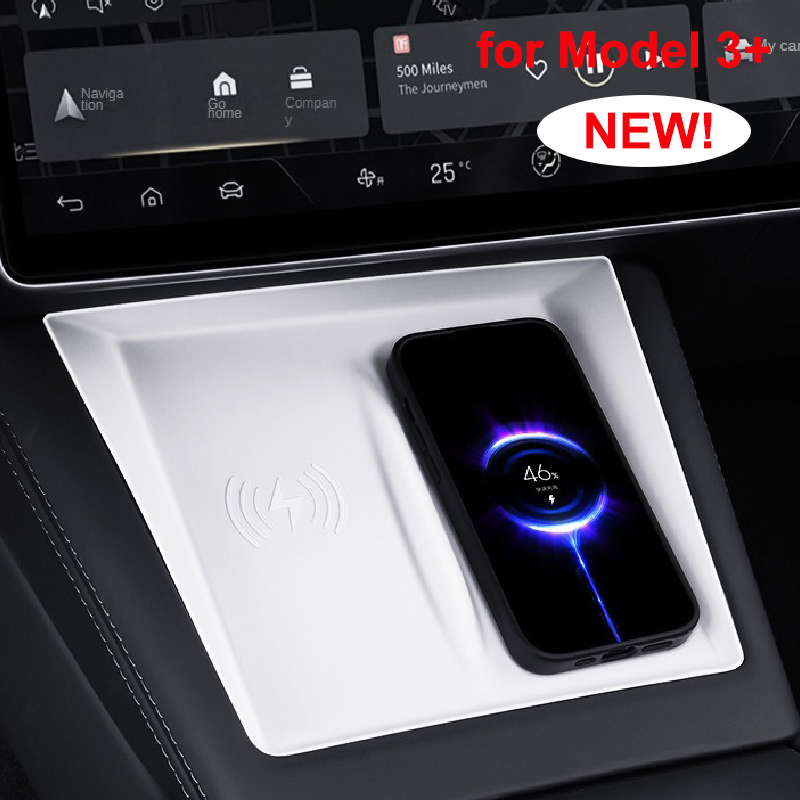 Wireless Charging Pad - for Tesla Model 3+ Highland 2024-26