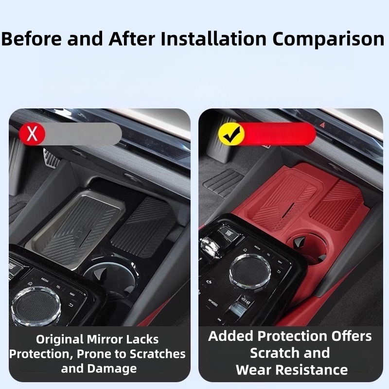 Car Center Console Wireless Ch - Wireless Charging Pad 评论和价格