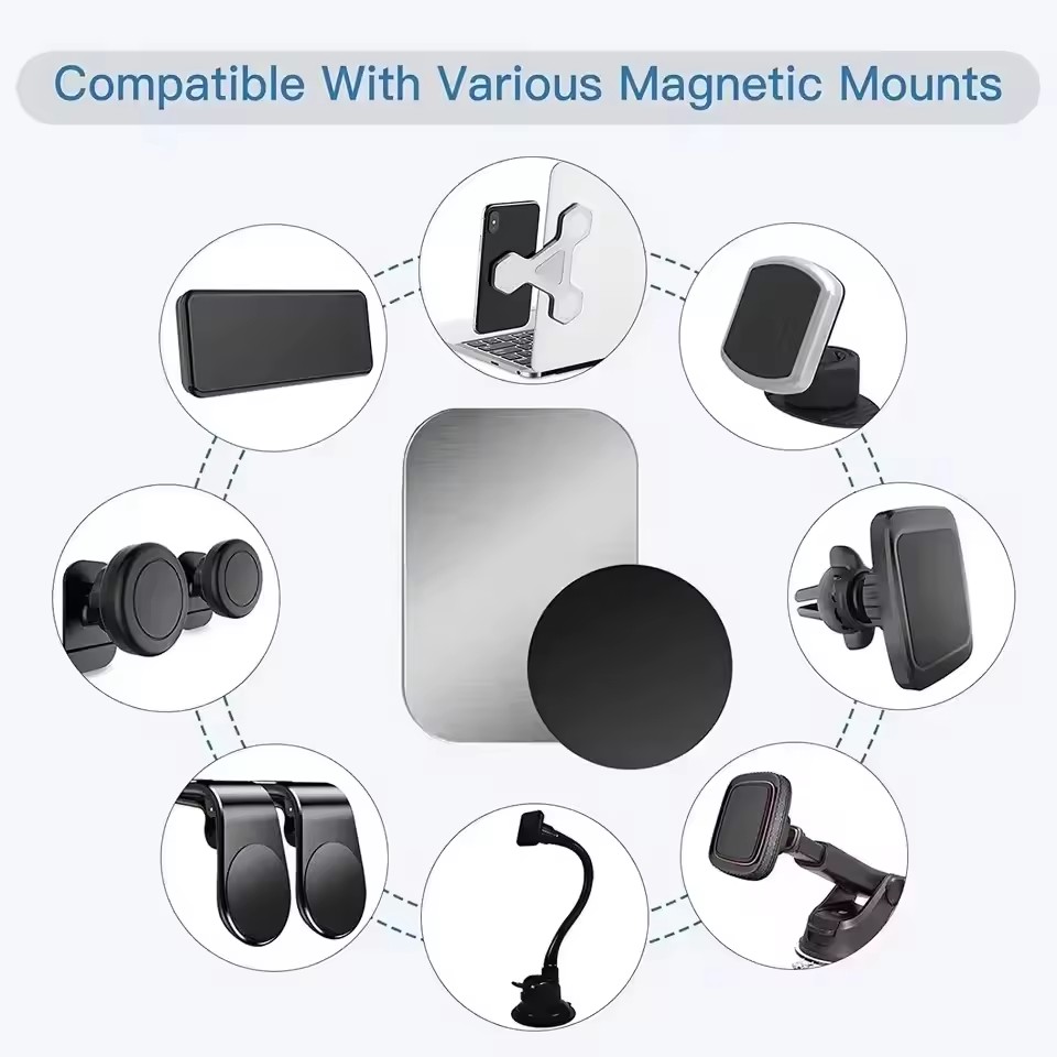 5/10pcs Magnetic Metal Plate D - Essential Tablet Accessories 评论和价格