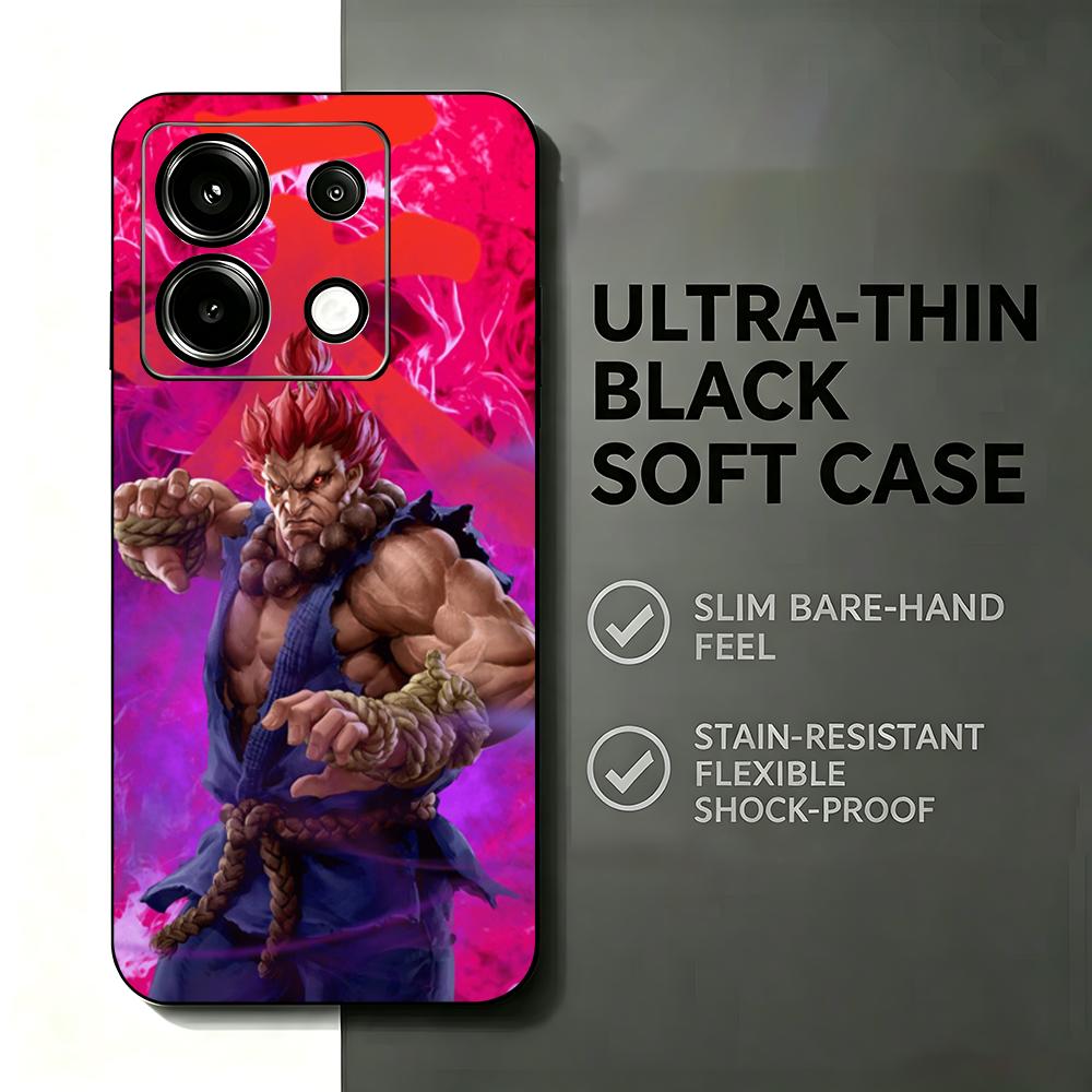 Hot Game SF6 Akuma Phone Case  - Xiaomi Redmi Note 13 评论和价格