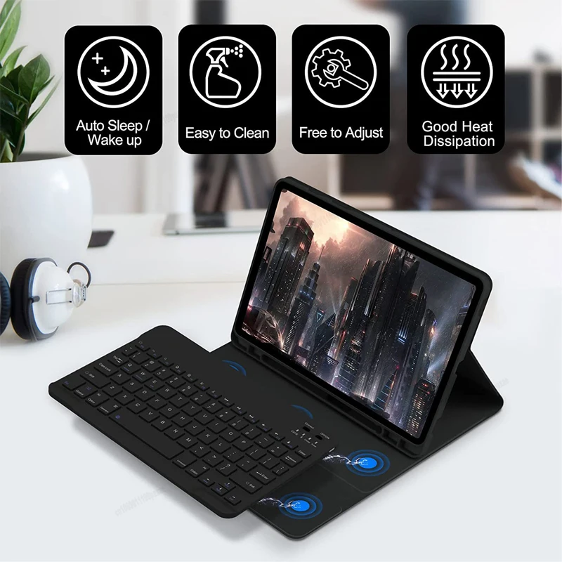 Keyboard Tablet Case for 2025  - Samsung Tablet Keyboard Accessories 评论和价格