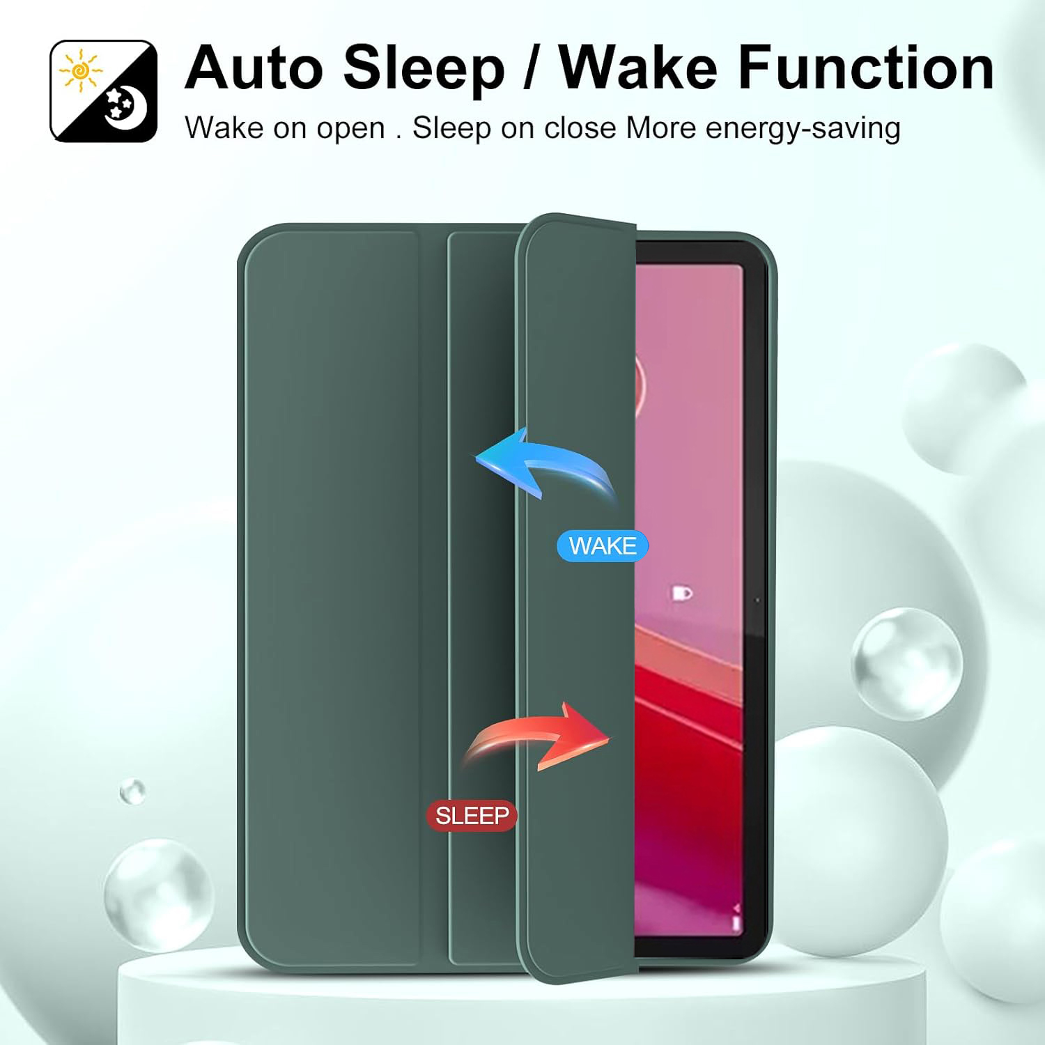 Tri-fold Flip Case For Lenovo  - Lenovo Tablet With Accessories 评论和价格