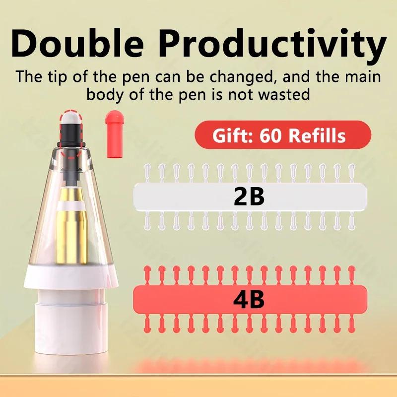 Replacement Pencil Tips 2B For - Pen Tablet Accessories 评论和价格