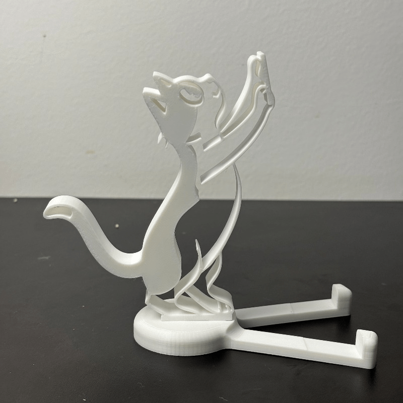 Abstract Hollow Line Cat Phone - Essential Tablet Accessories 评论和价格