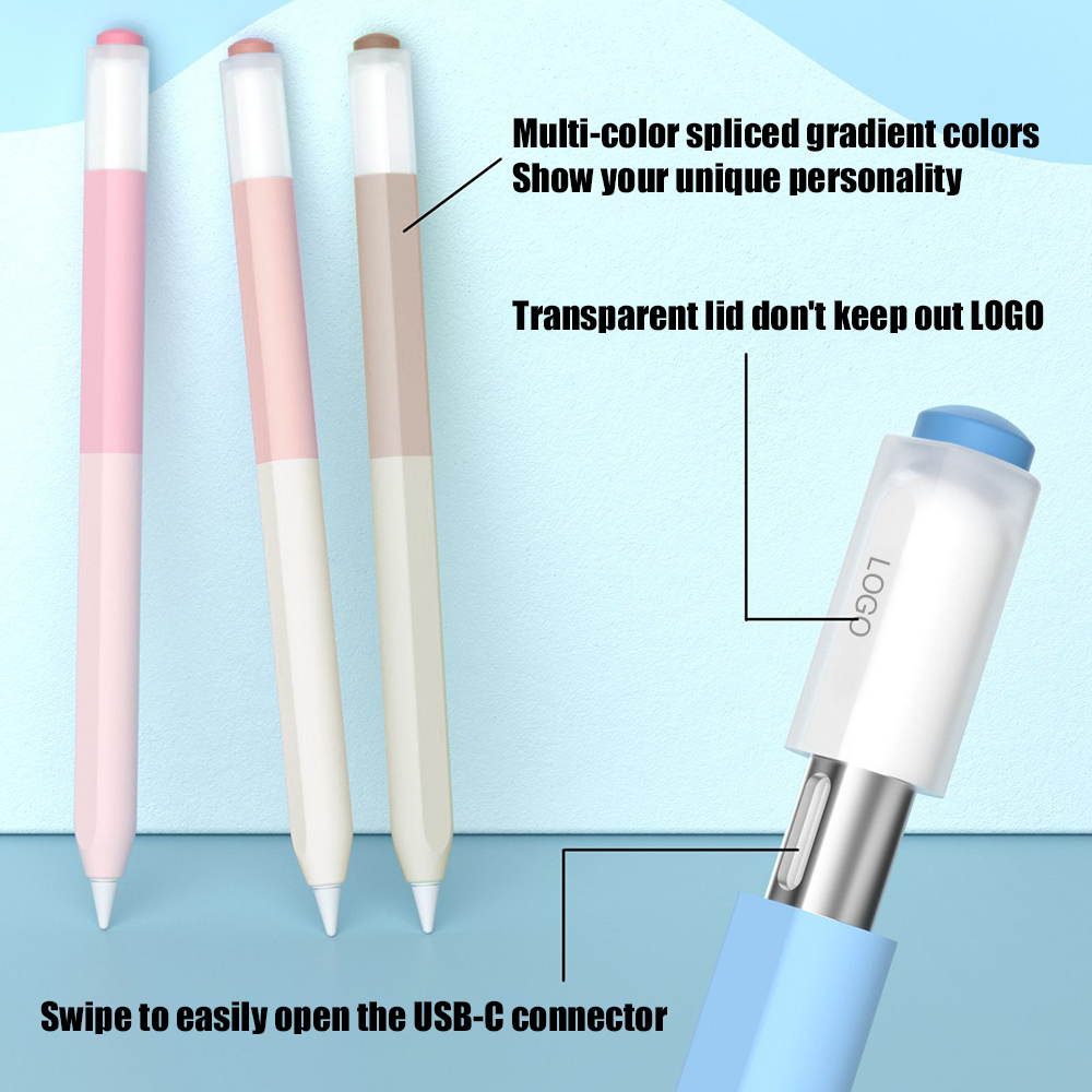 Color Splicing Silicone Pen Ca - Pen Tablet Accessories 评论和价格