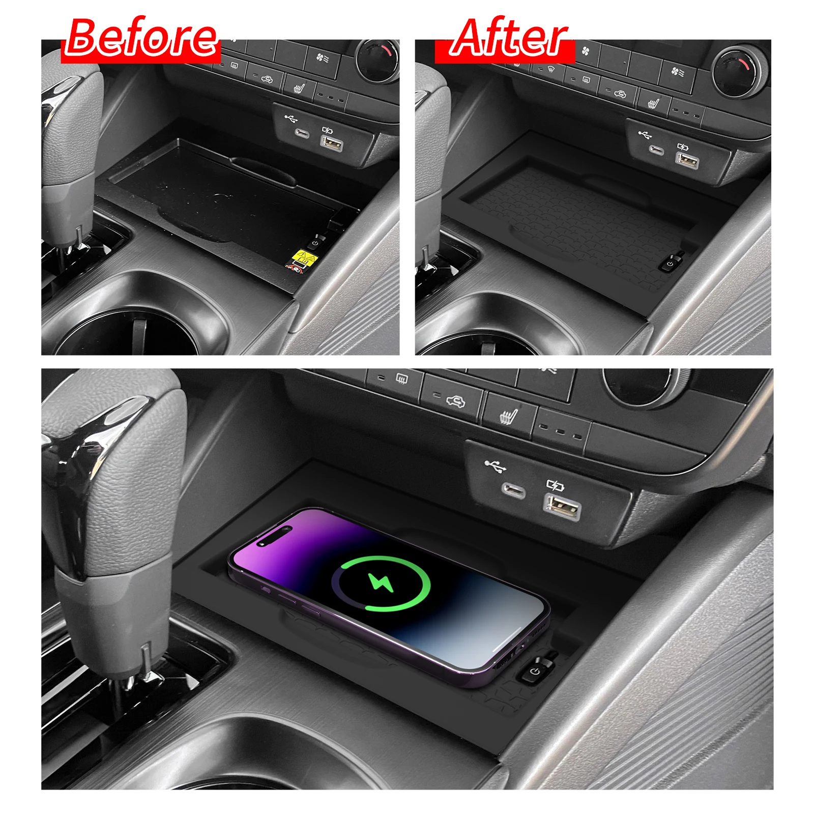 Left Drive for Subaru Outback  - Wireless Charging Pad 评论和价格