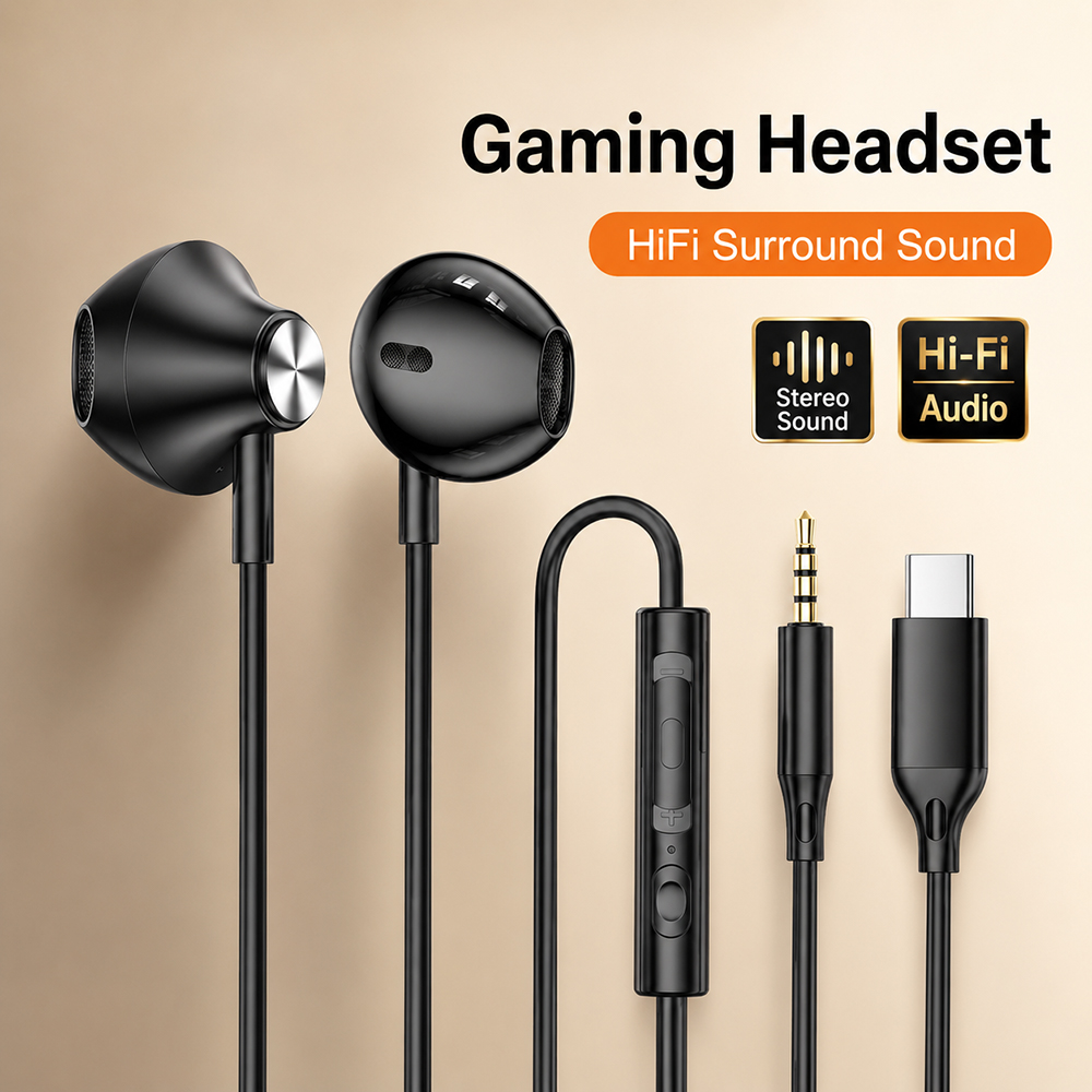 HiFi Surround Headphones Bass  - Iphone Tablet Accessories 评论和价格