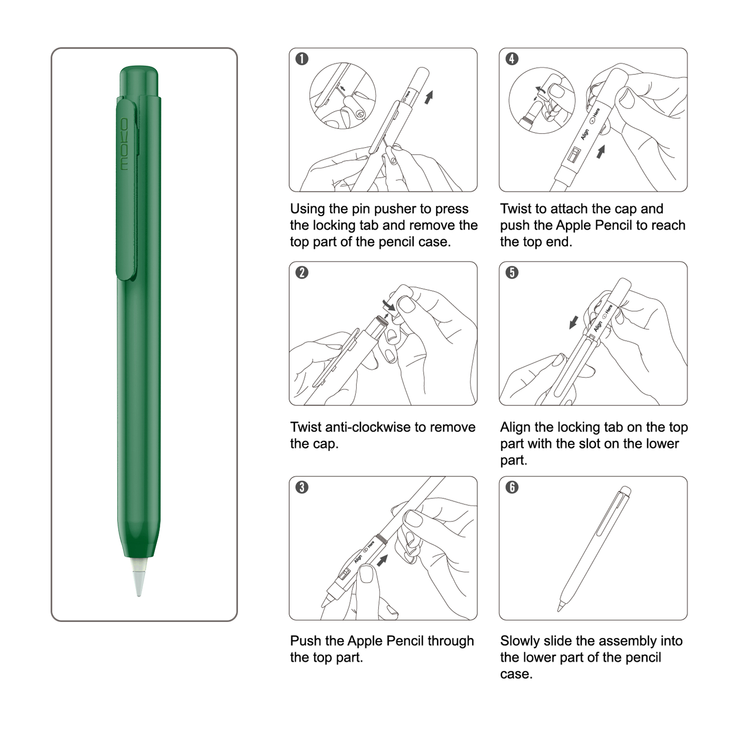 Holder Case for Apple Pencil 1 - Iphone Tablet Accessories 评论和价格
