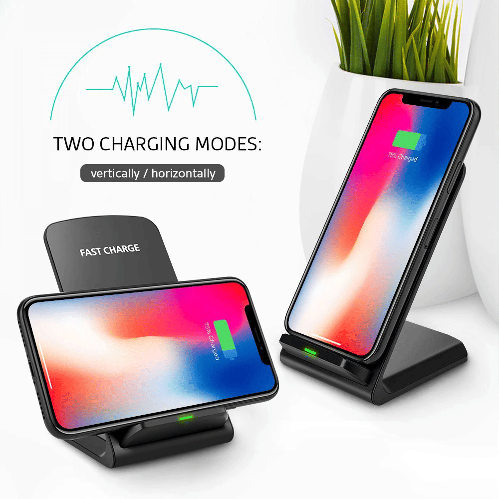 Qi Wireless Fast Charger Charg - Wireless Charging Pad 评论和价格