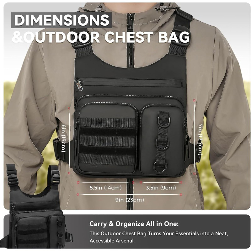 Chest Bag - Lightweight and Hi - Tablet And Accessories Bag 评论和价格