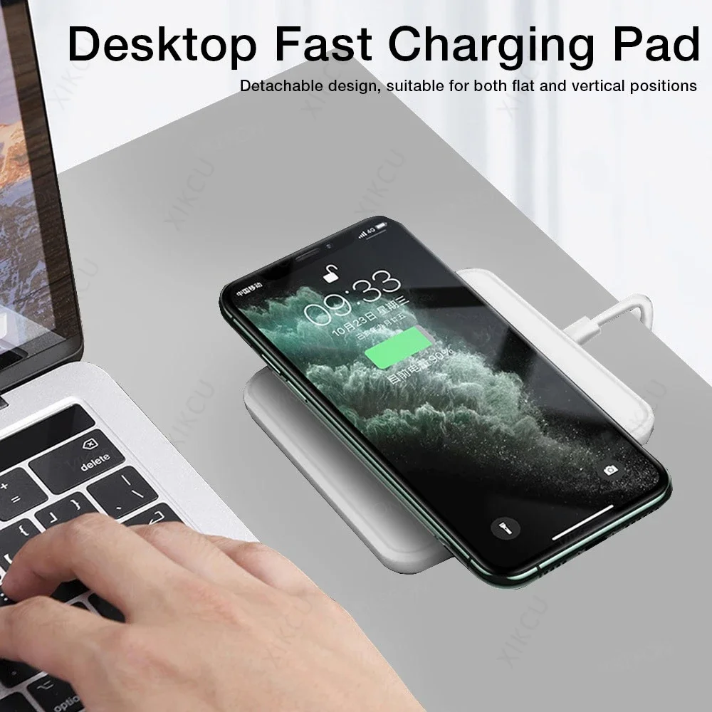 Desktop Removable Phone Holder - Wireless Charging Pad 评论和价格