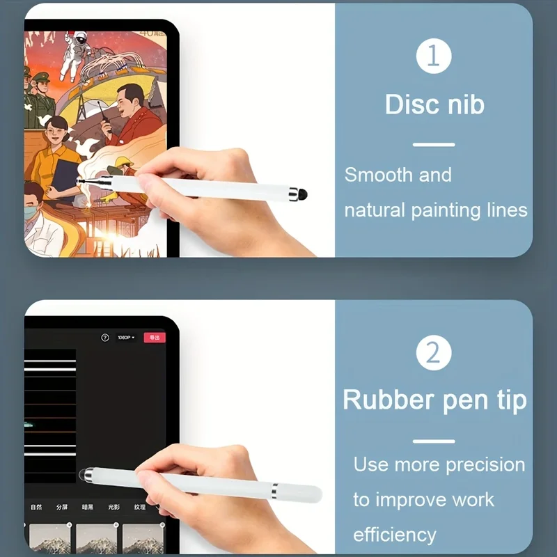 2in1 Stylus Pen Universal Draw - Drawing Tablet Pen Accessories 评论和价格